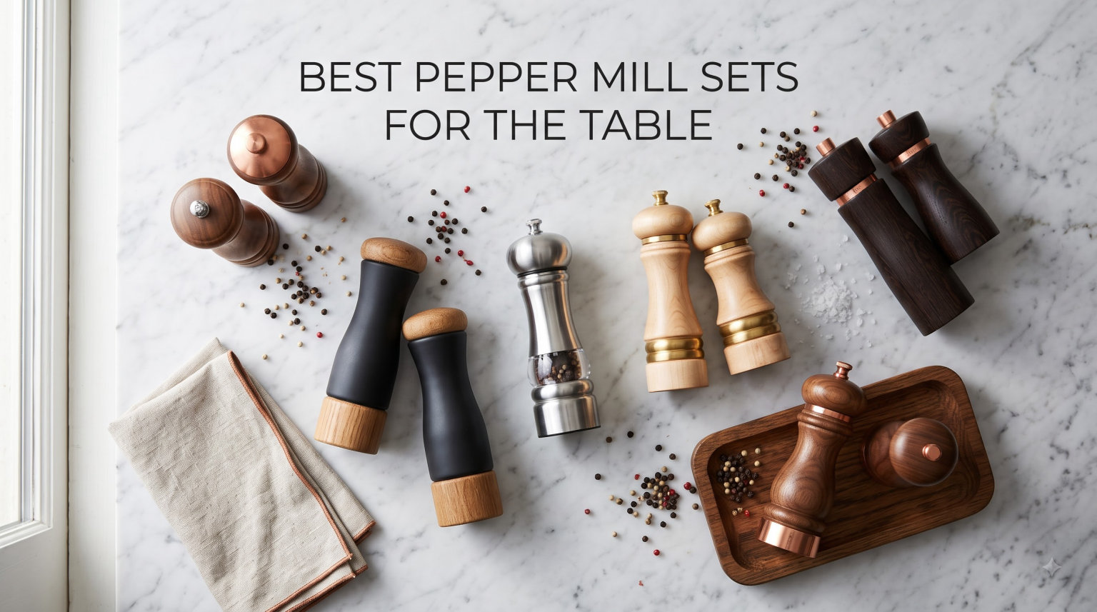 best pepper mill sets for the table