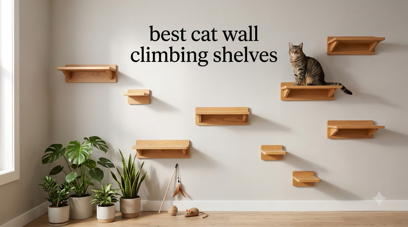 best cat wall climbing shelves
