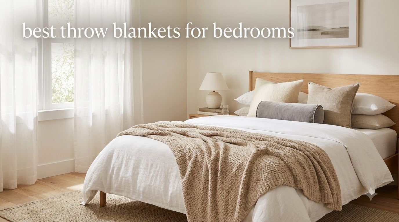 best throw blankets for bedrooms