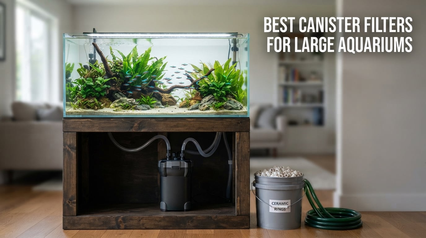 best canister filters for large aquariums
