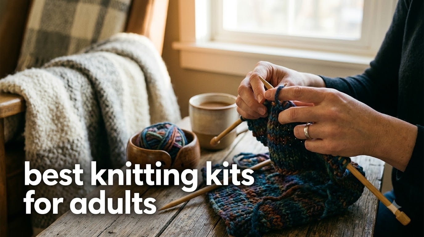 best knitting kits for adults
