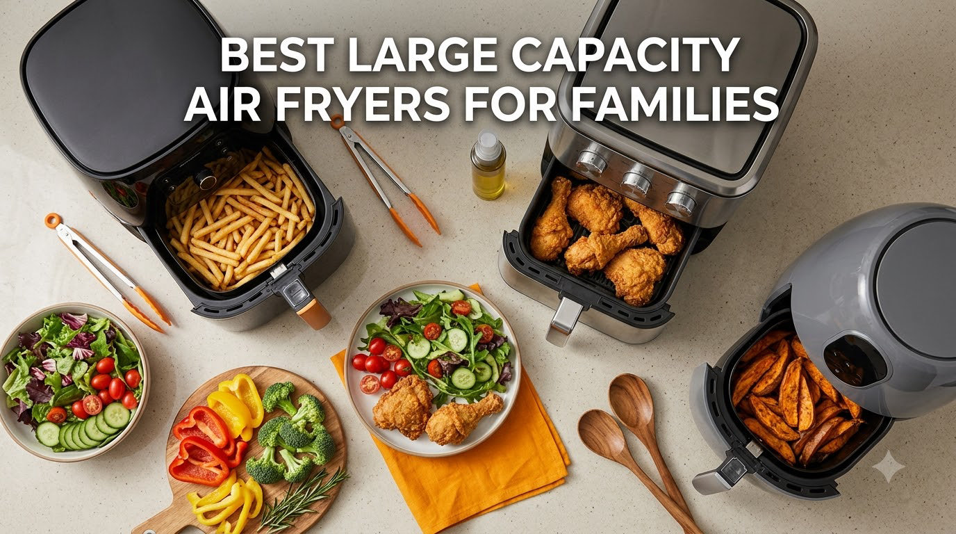 best large capacity air fryers for families