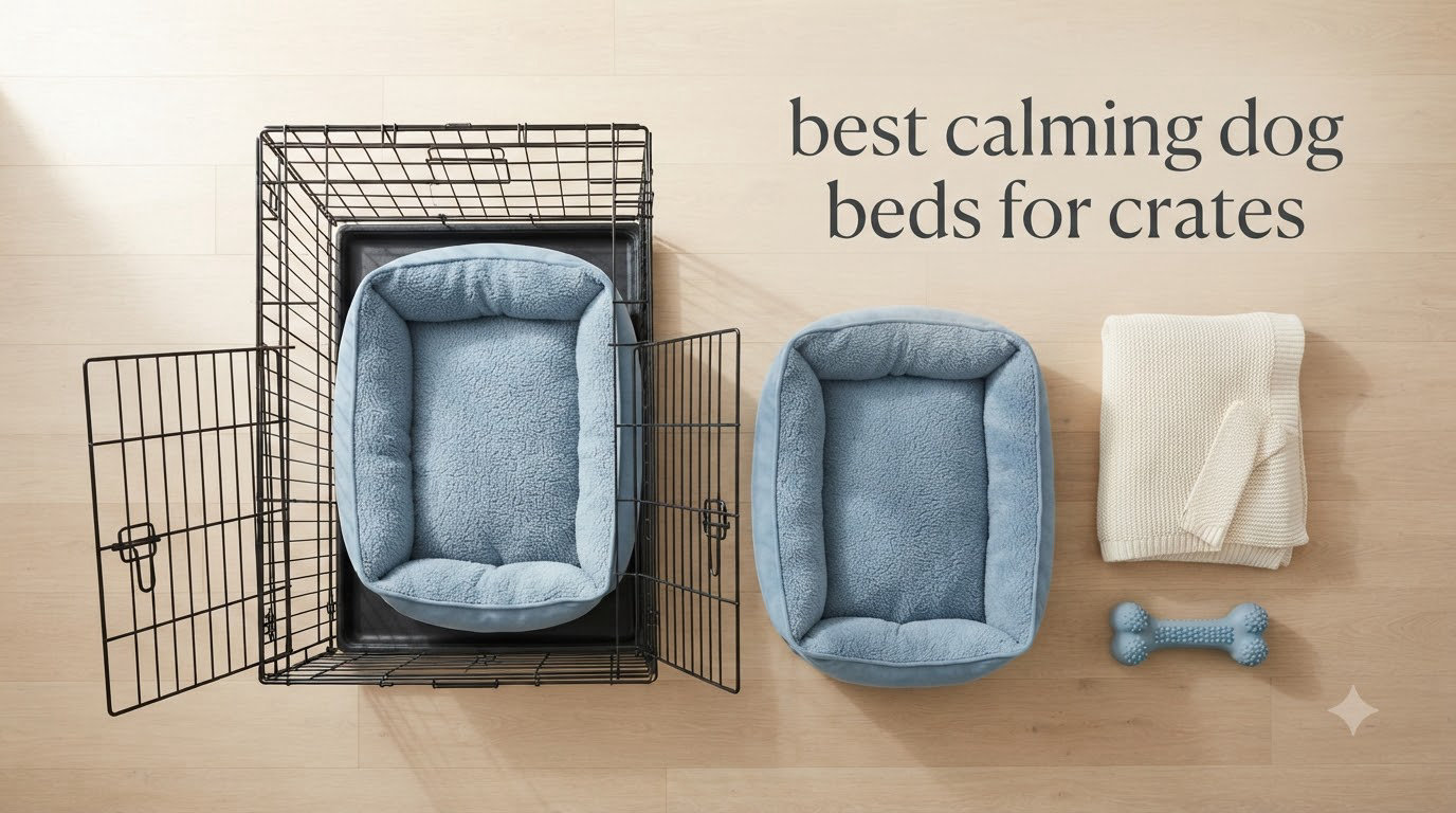 best calming dog beds for crates