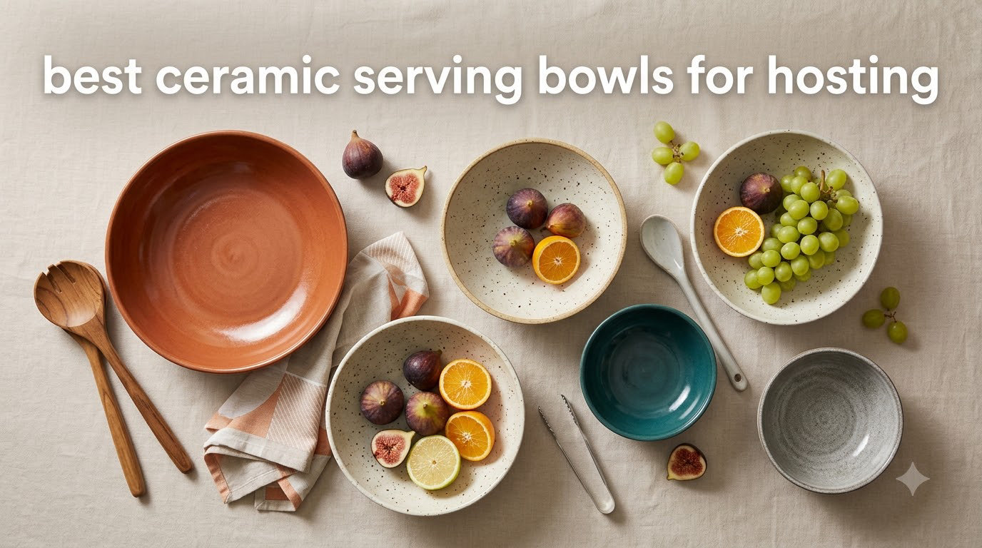 best ceramic serving bowls for hosting