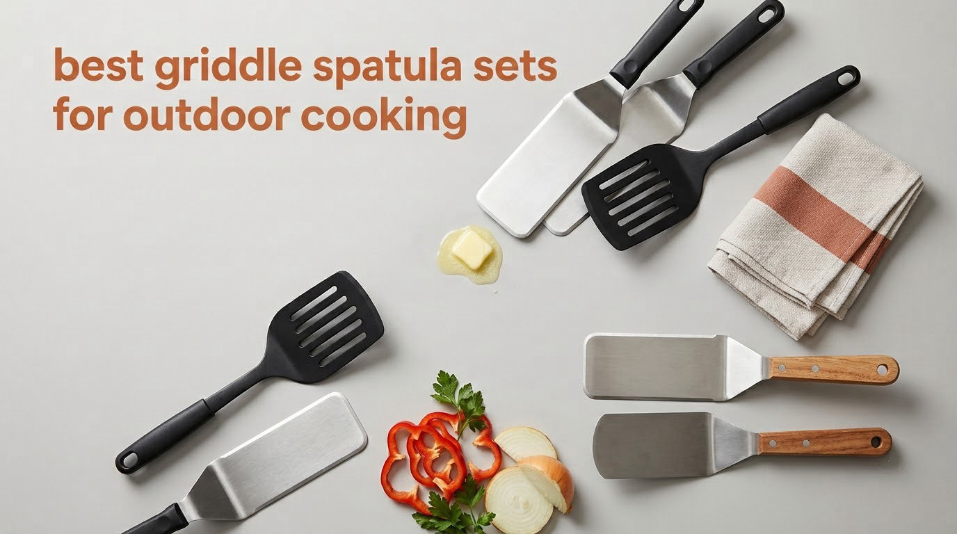 best griddle spatula sets for outdoor cooking