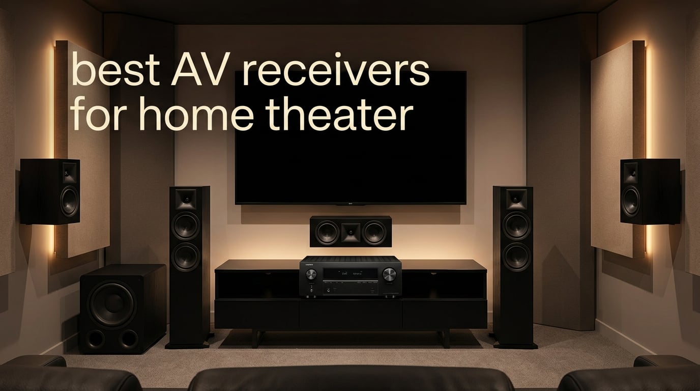 best AV receivers for home theater