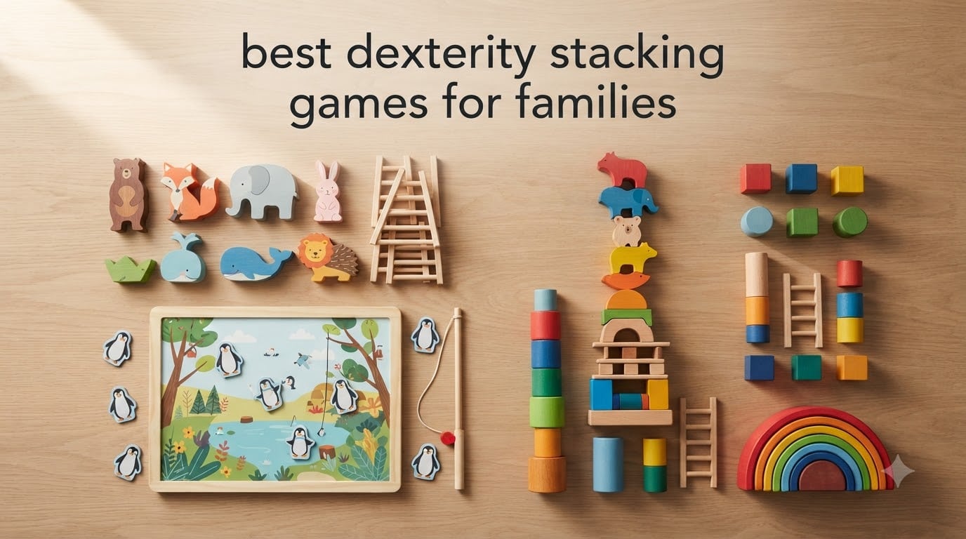 best dexterity stacking games for families