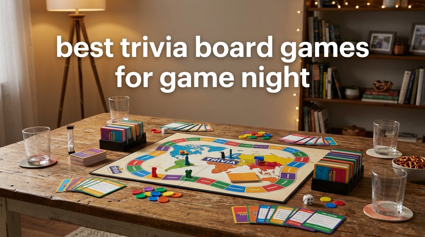 best trivia board games for game night