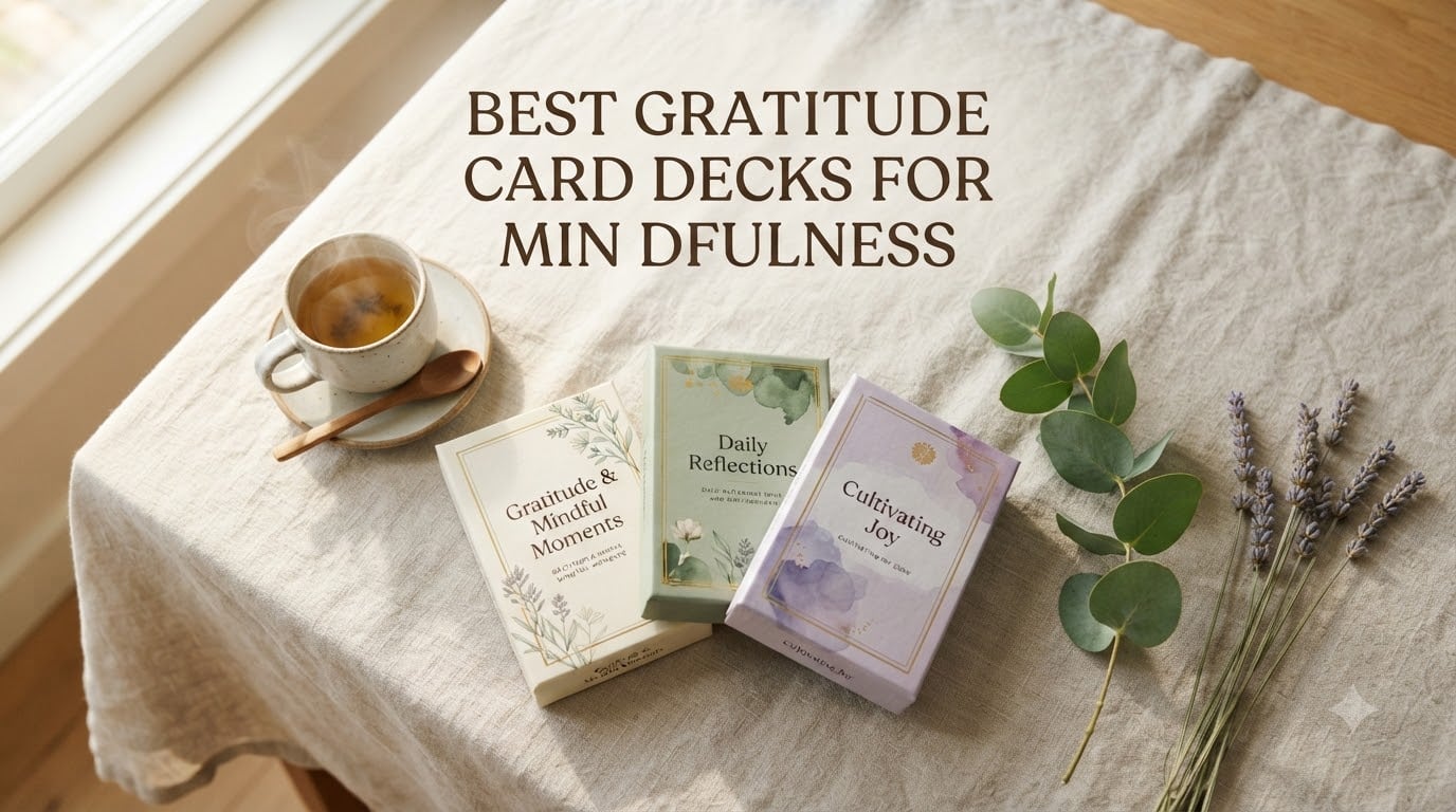 best gratitude card decks for mindfulness