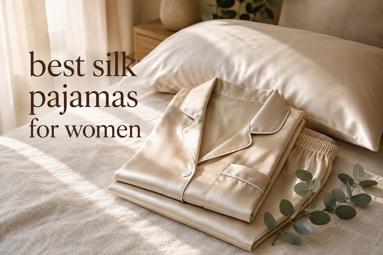 best silk pajamas for women