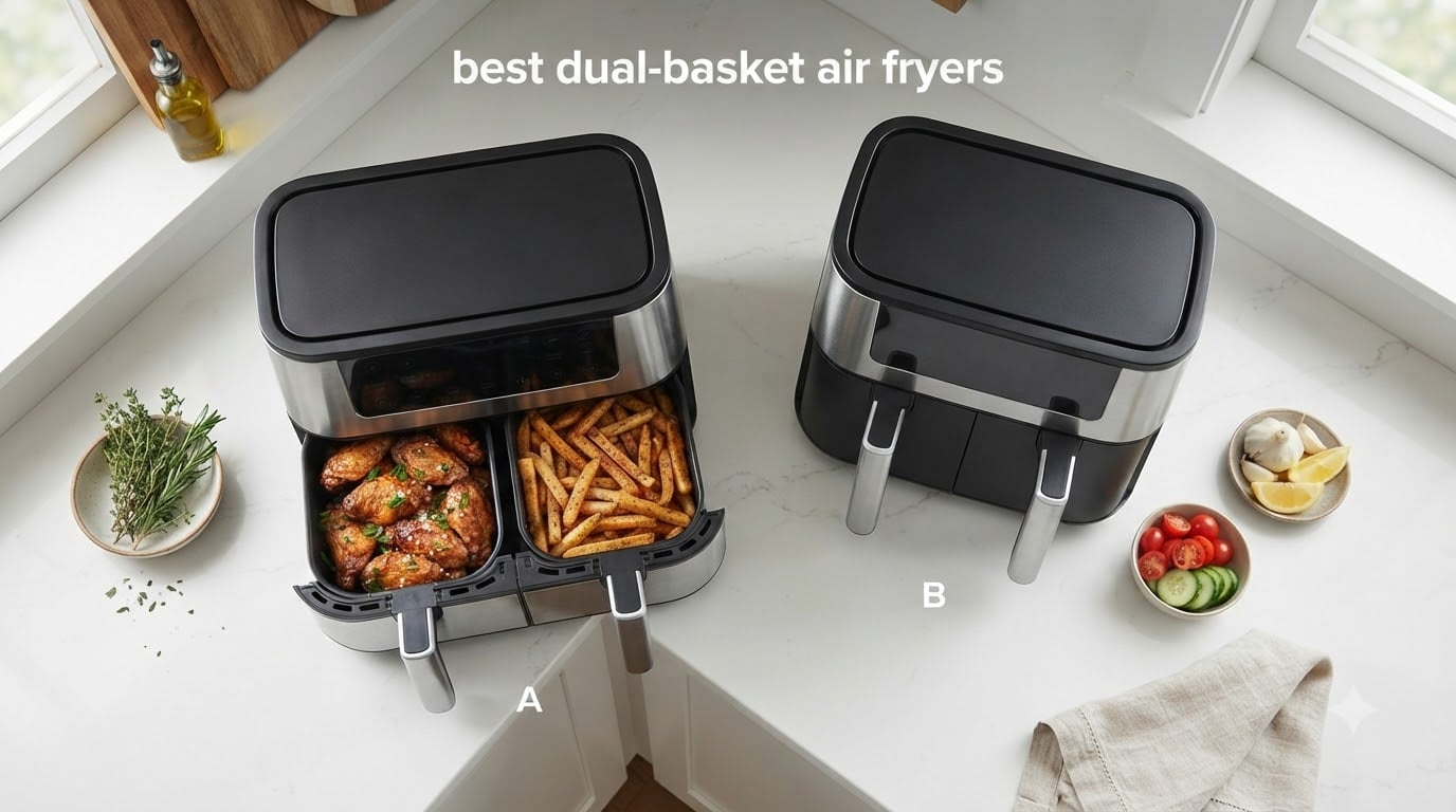 best dual-basket air fryers