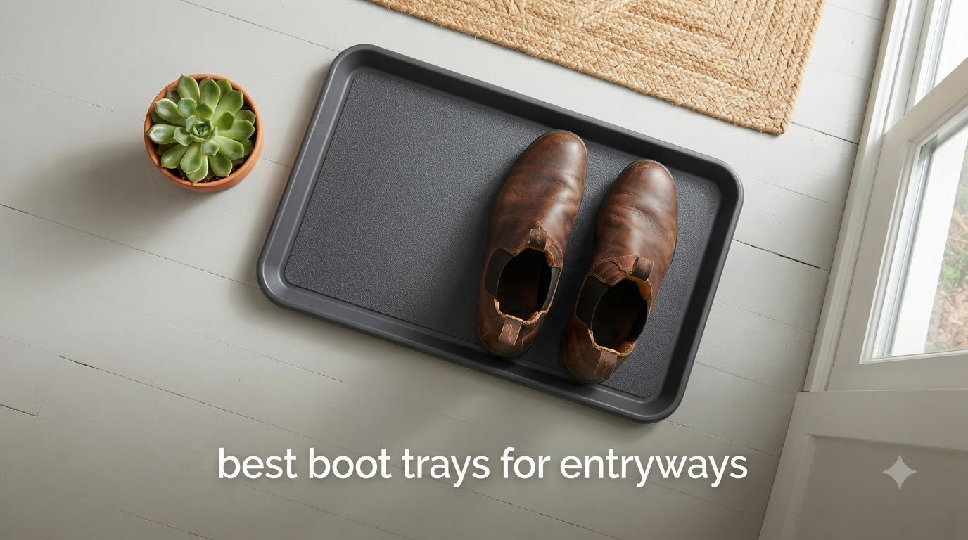 best boot trays for entryways