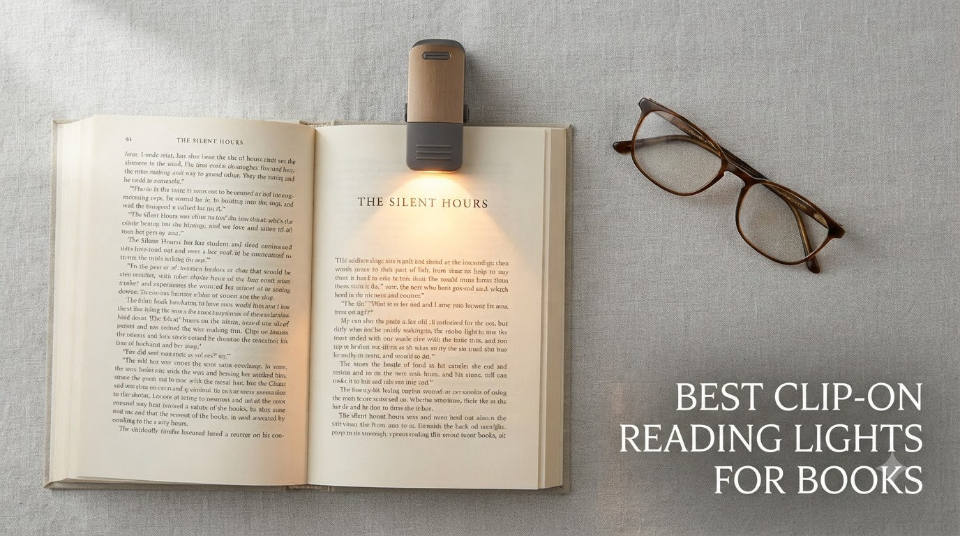 best clip-on reading lights for books