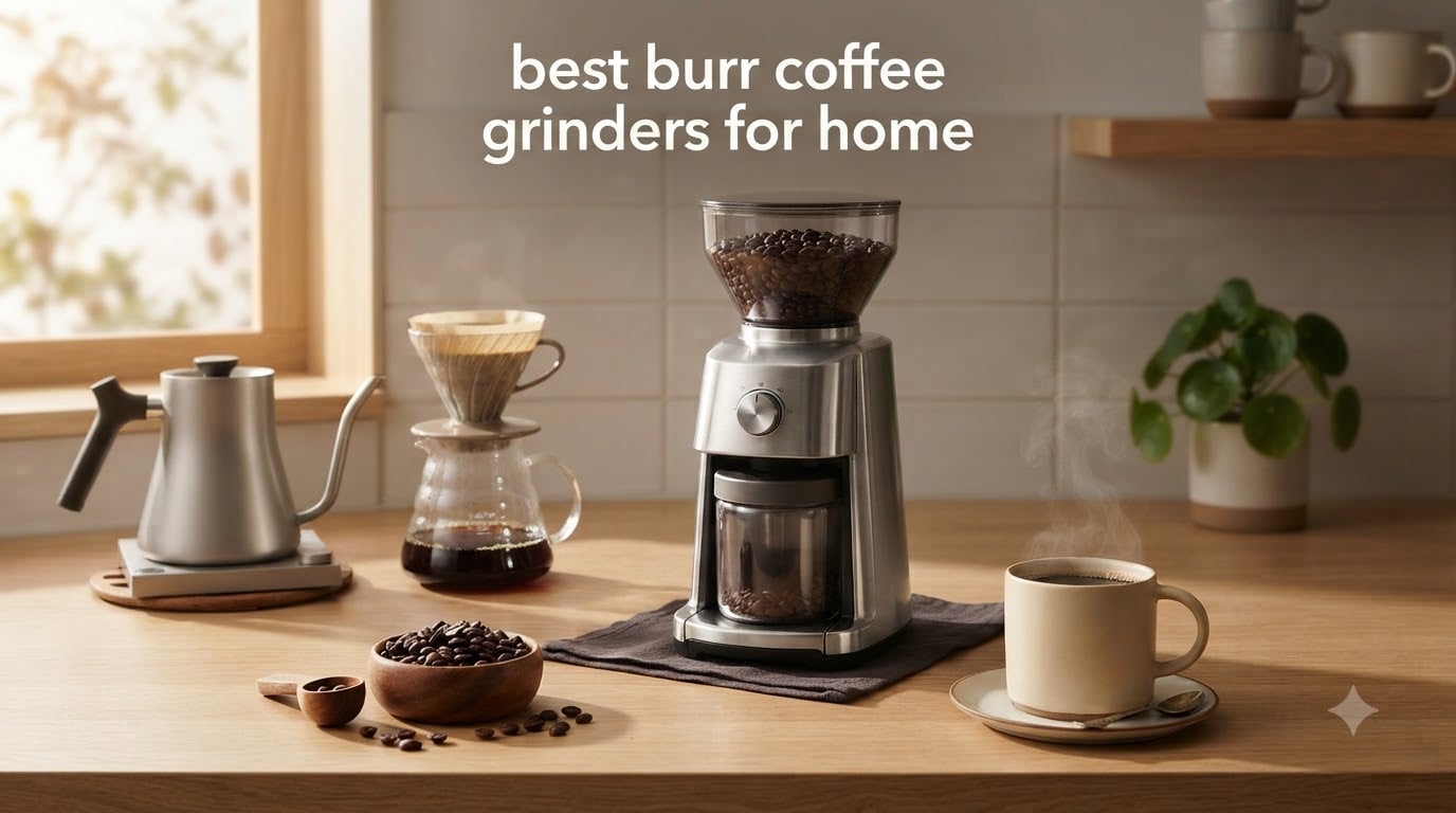 best burr coffee grinders for home