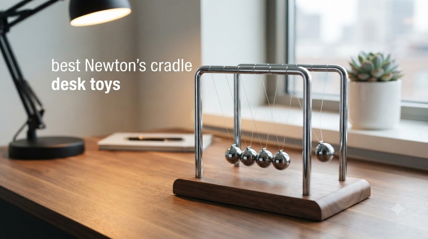 best Newton's cradle desk toys