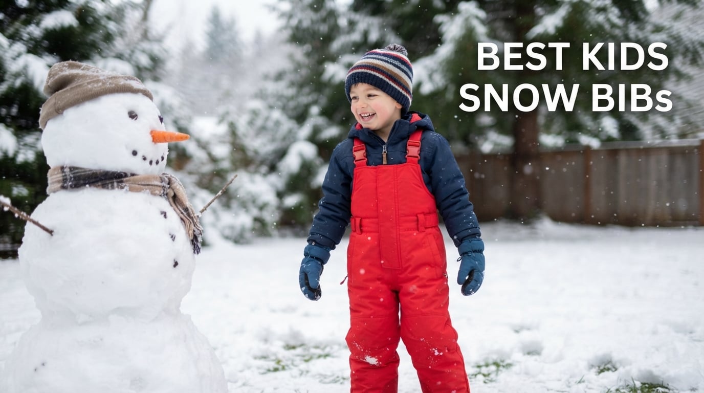 best kids snow bibs