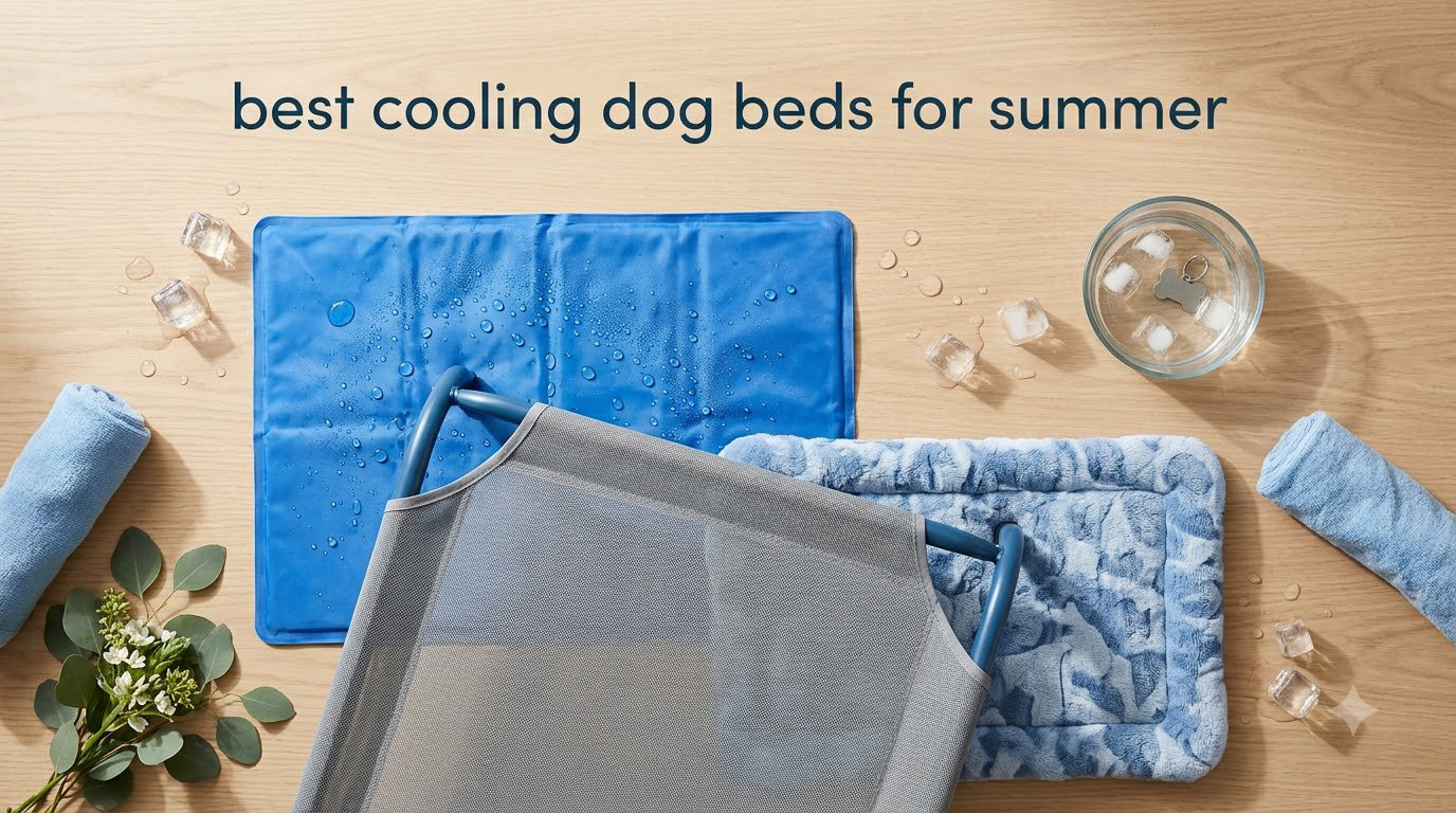 best cooling dog beds for summer