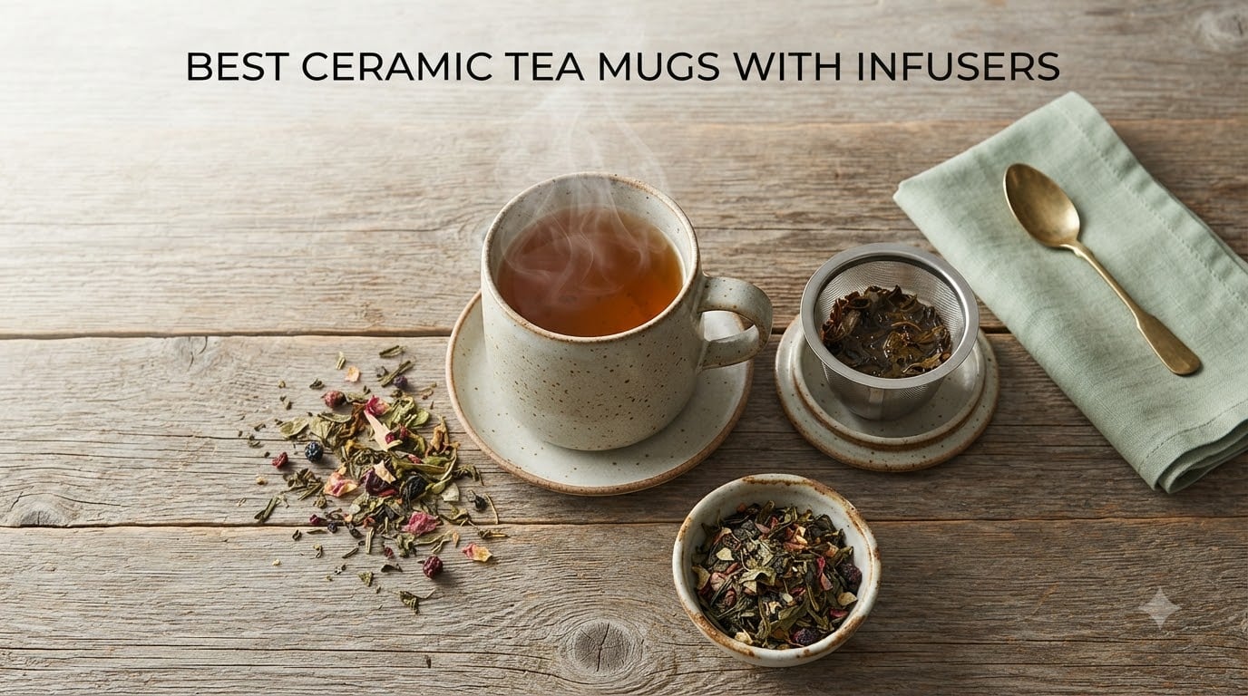 best ceramic tea mugs with infusers