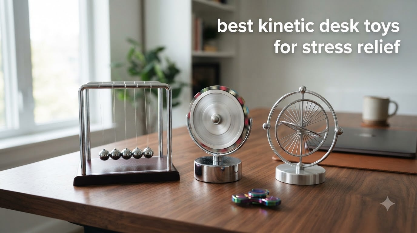 best kinetic desk toys for stress relief