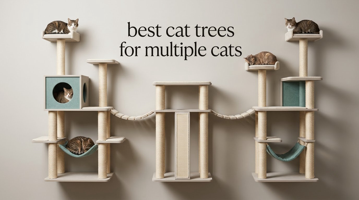 best cat trees for multiple cats