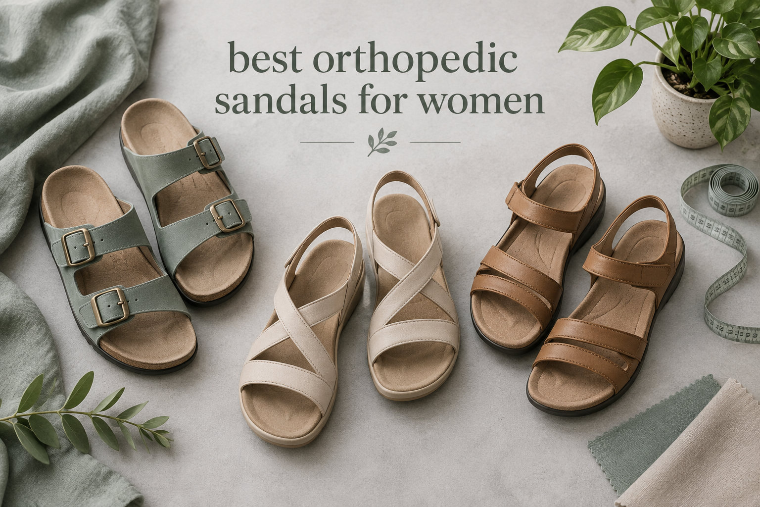 best orthopedic sandals for women