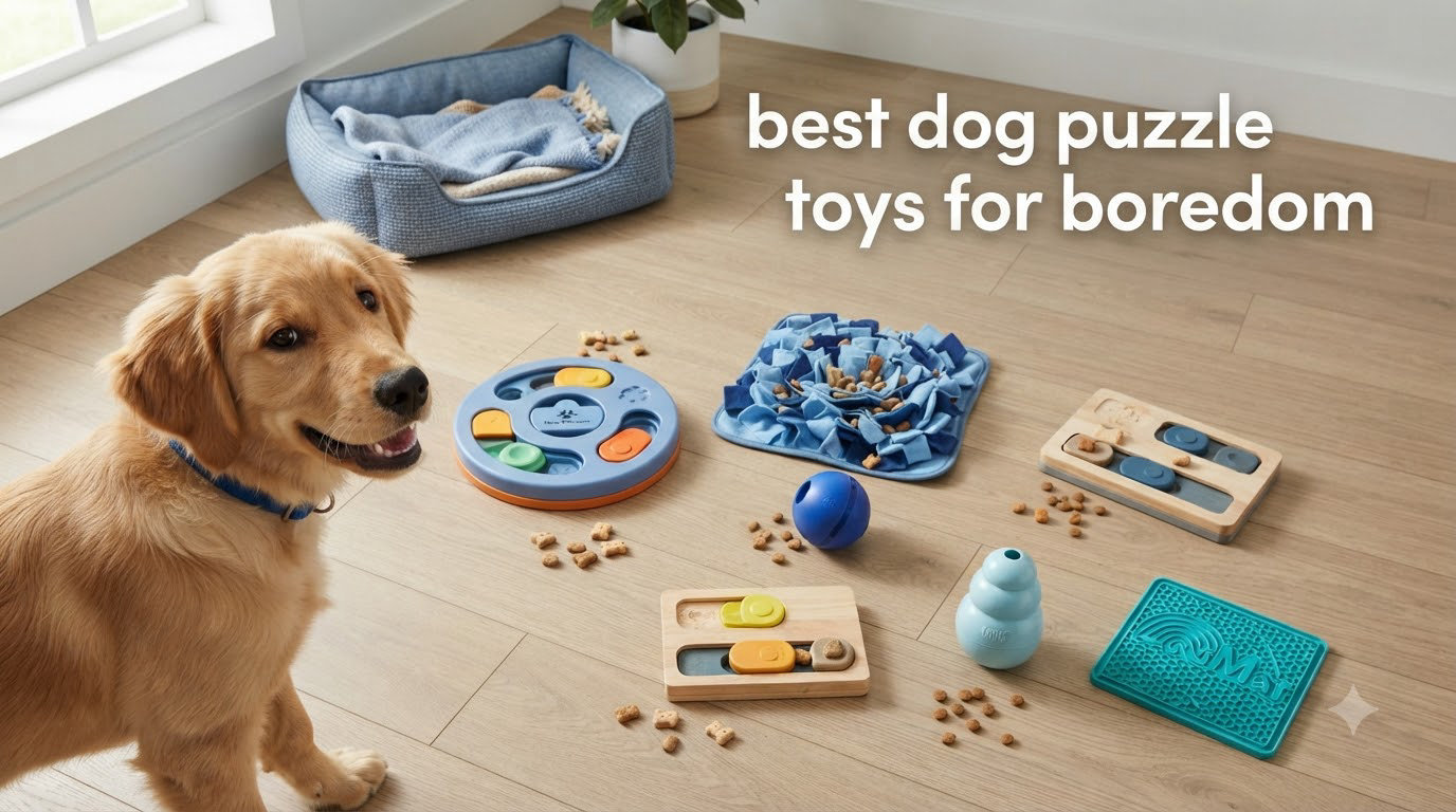 best dog puzzle toys for boredom