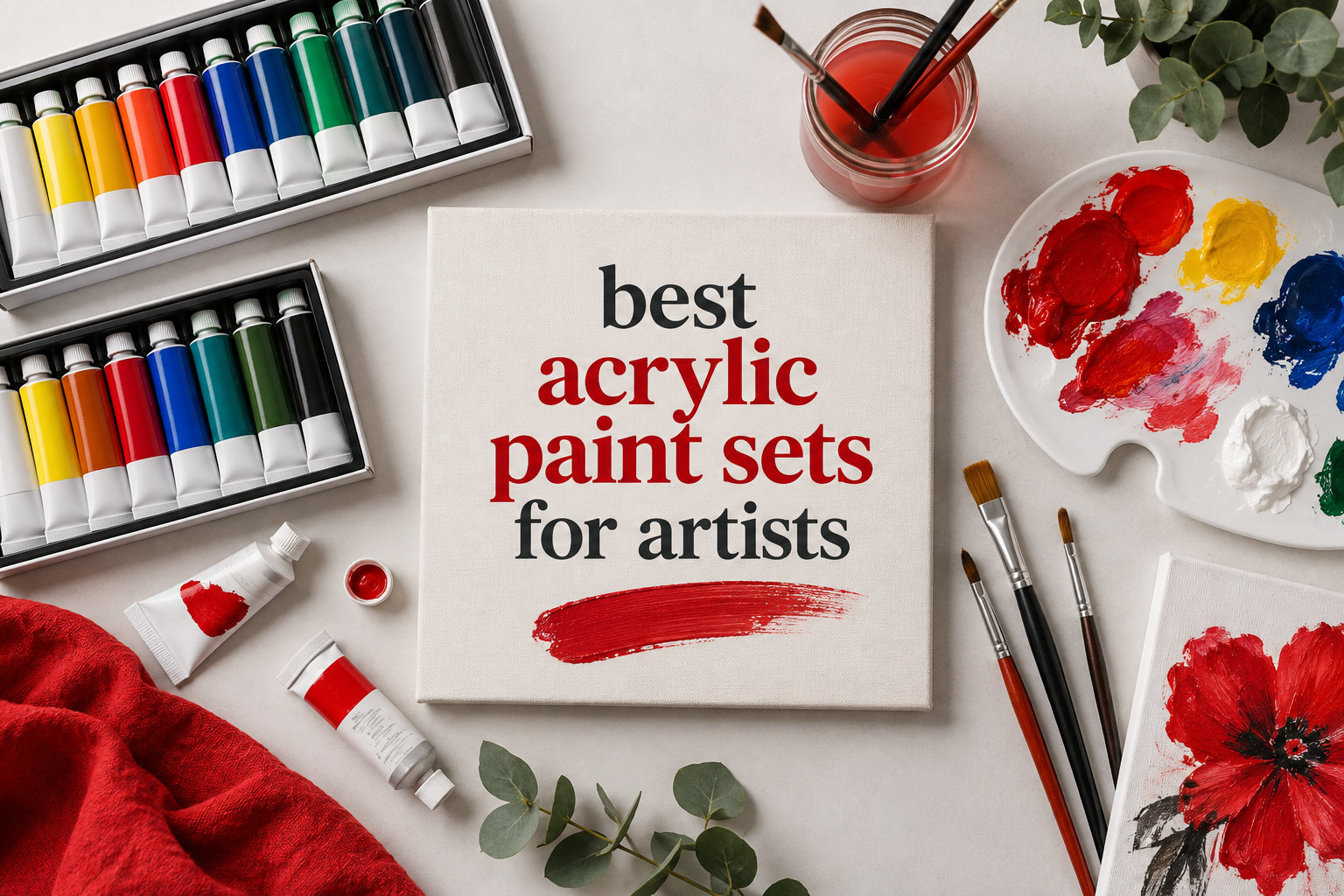 best acrylic paint sets for artists