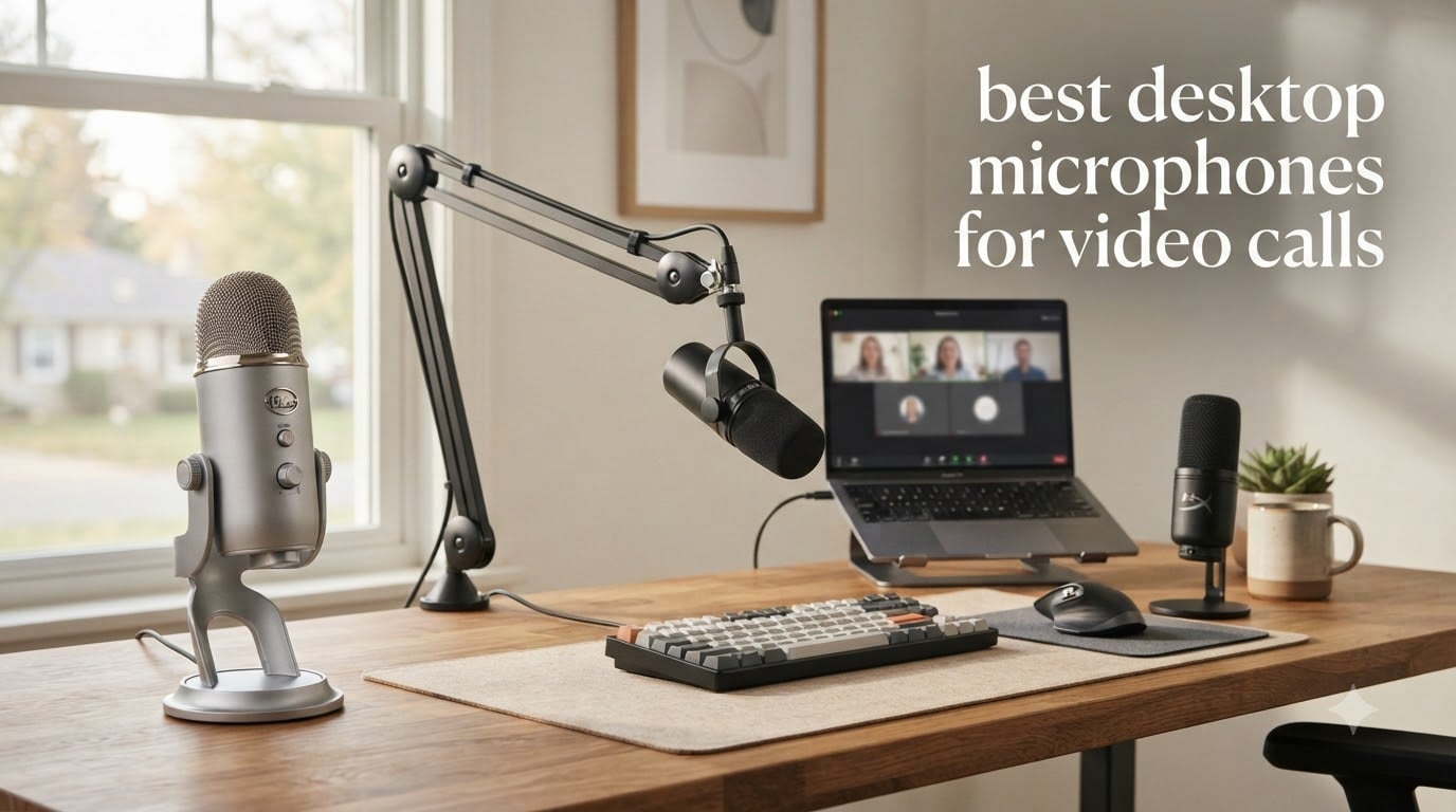 best desktop microphones for video calls