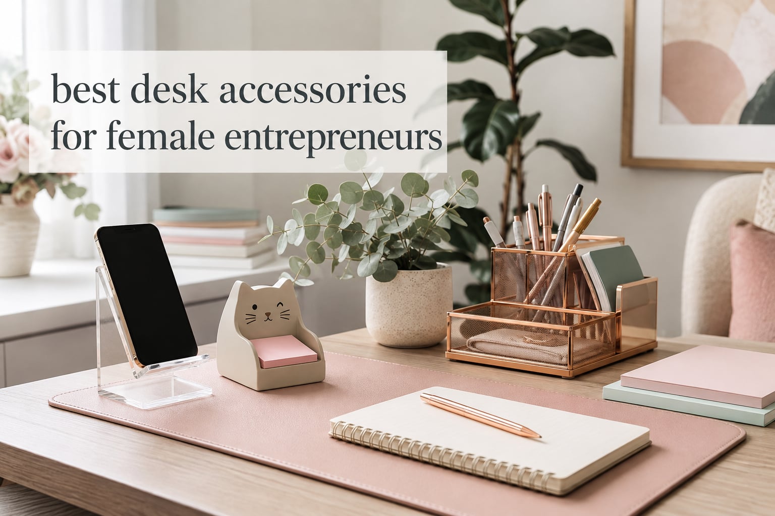 best desk accessories for female entrepreneurs