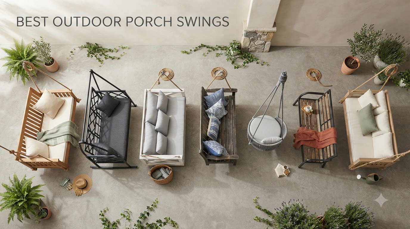 best outdoor porch swings