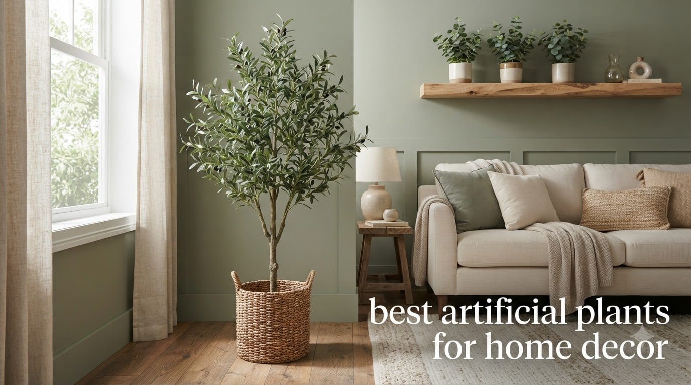 best artificial plants for home decor