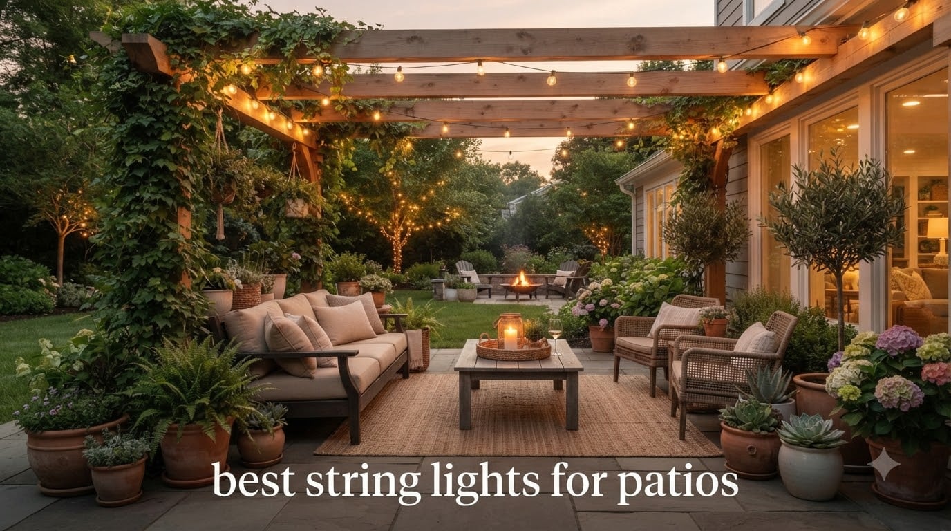 best string lights for patios