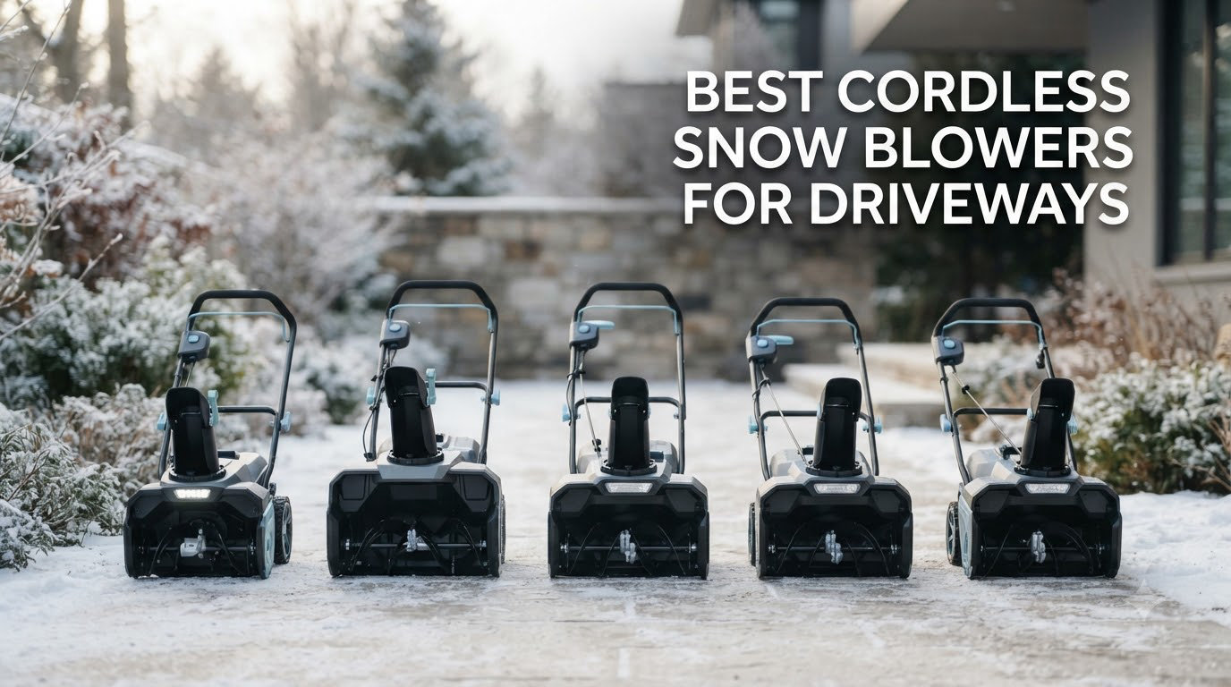 best cordless snow blowers for driveways