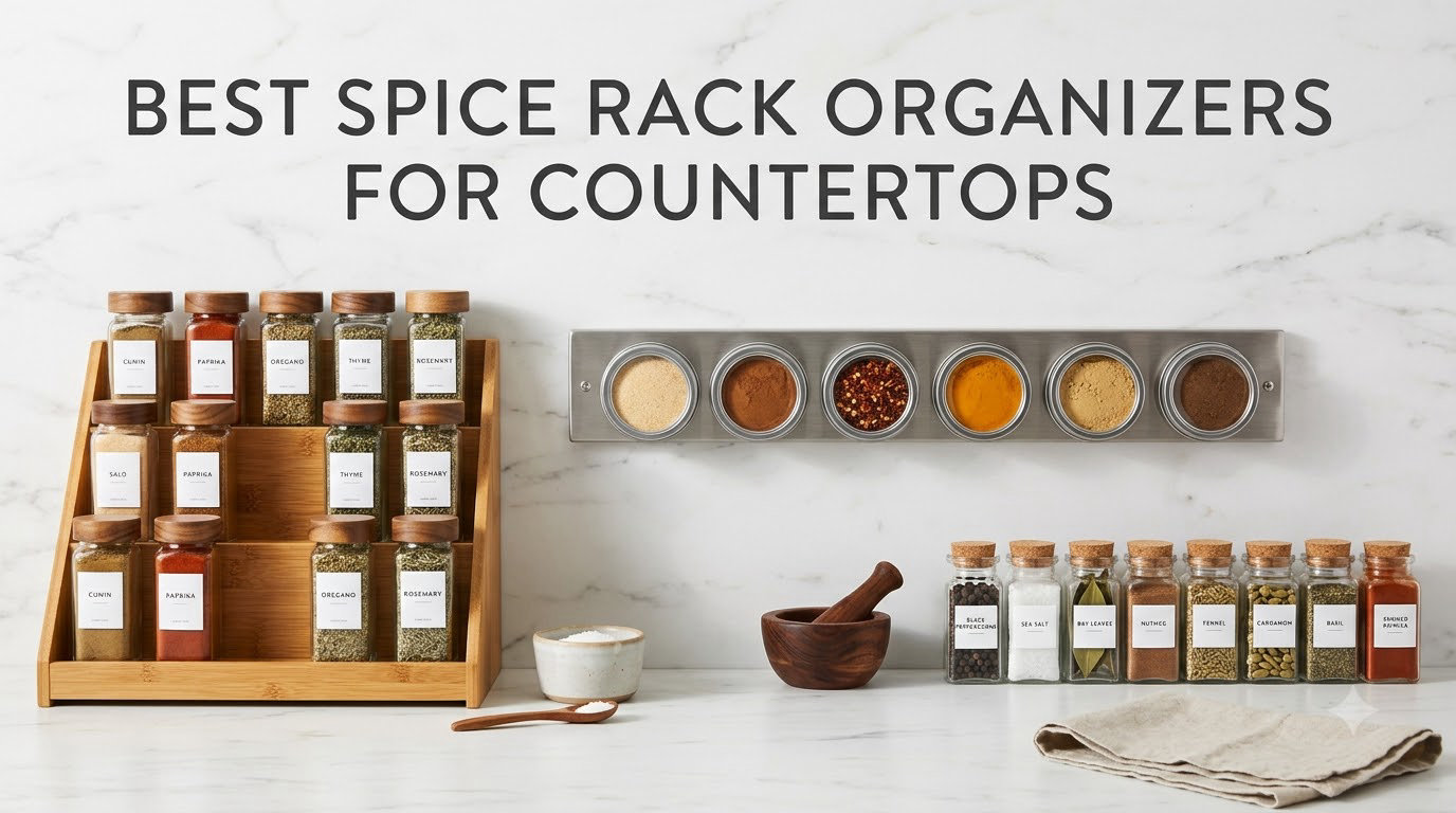 best spice rack organizers for countertops