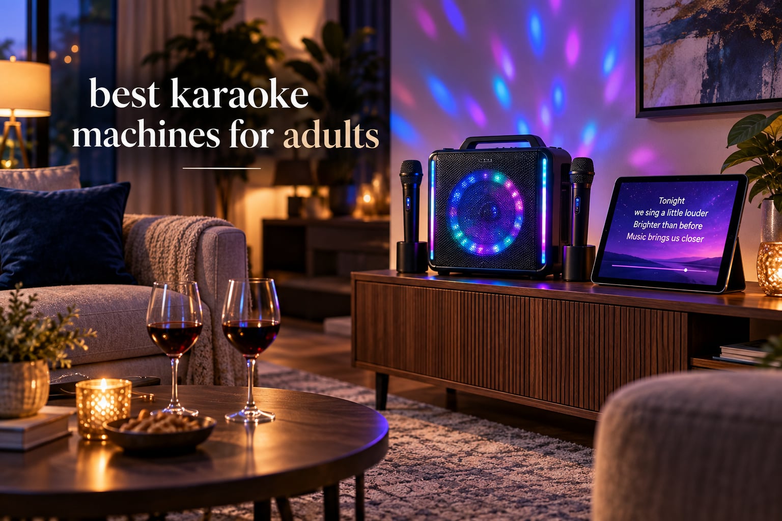 best karaoke machines for adults