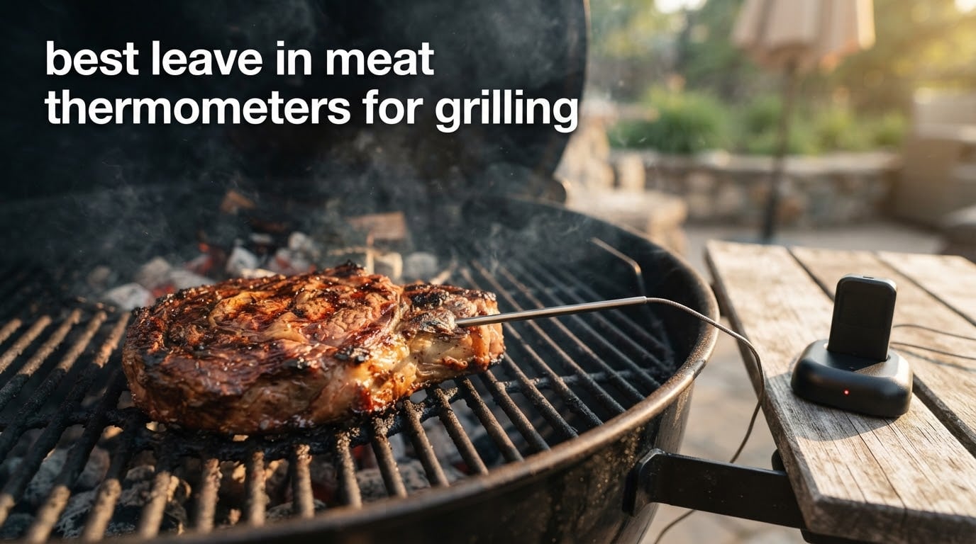 best leave in meat thermometers for grilling