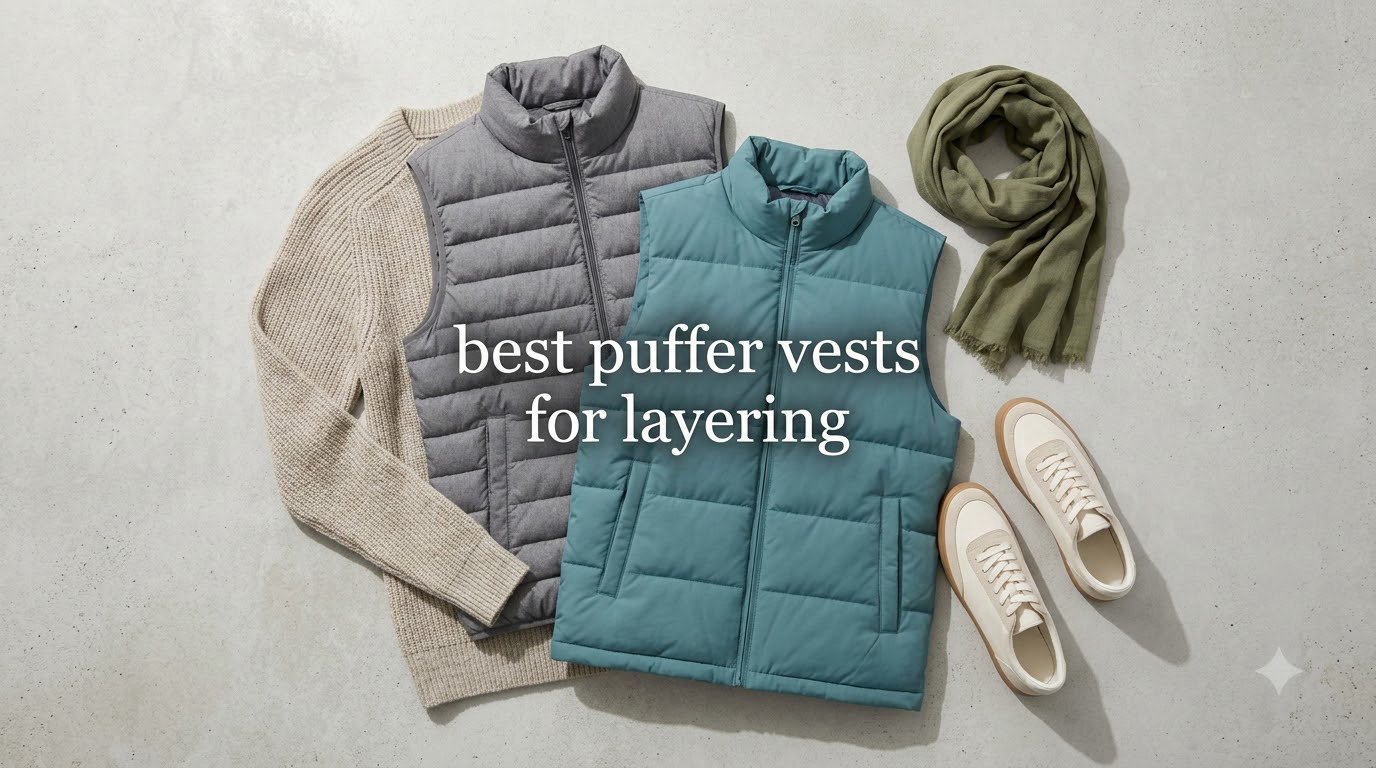best puffer vests for layering