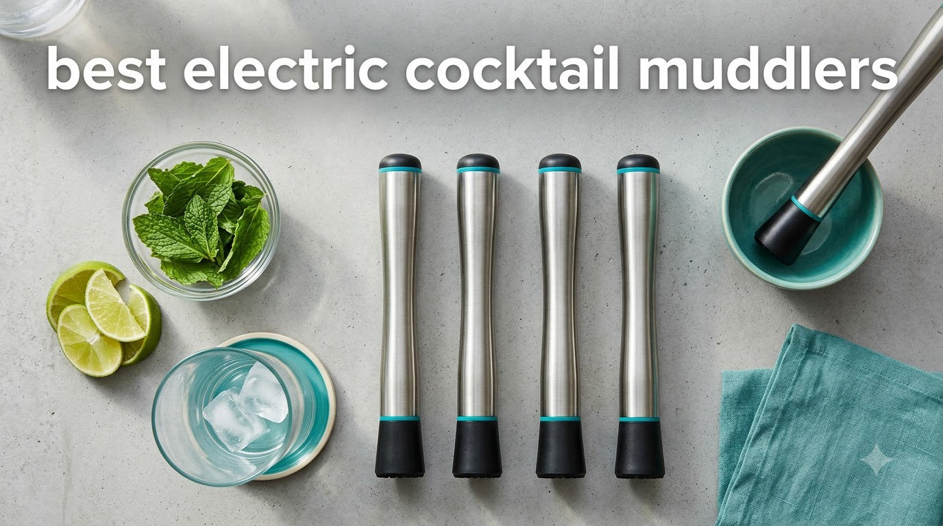 best electric cocktail muddlers