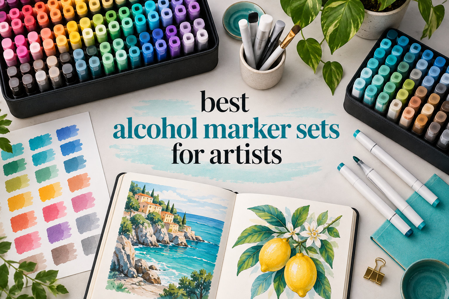best alcohol marker sets for artists