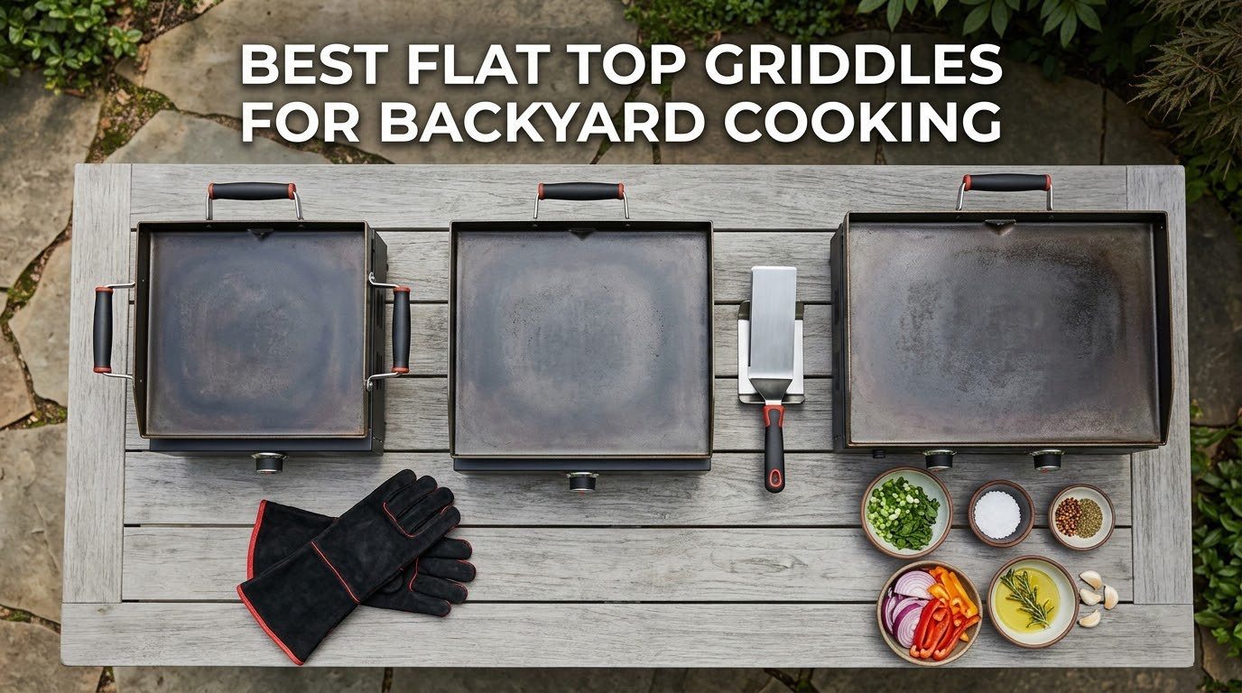 best flat top griddles for backyard cooking