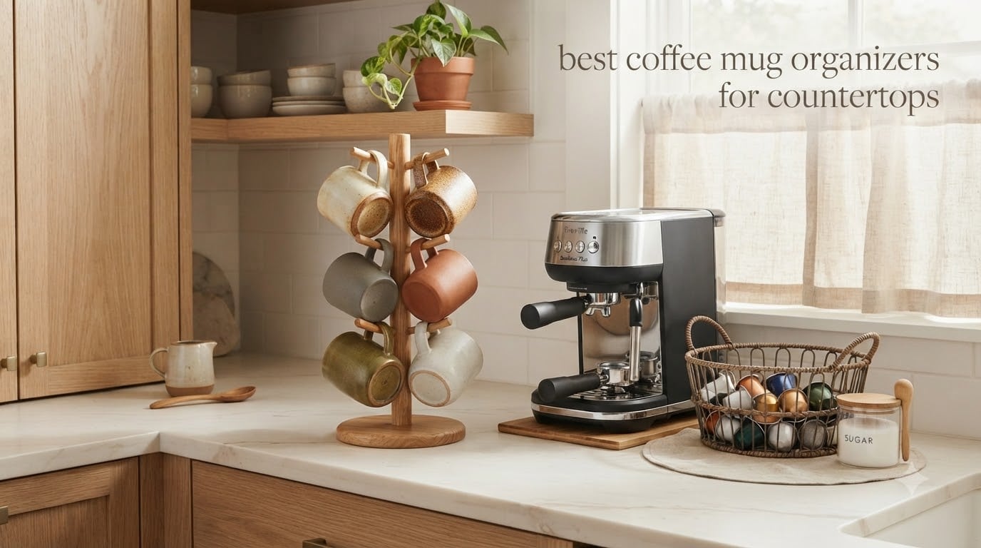 best coffee mug organizers for countertops