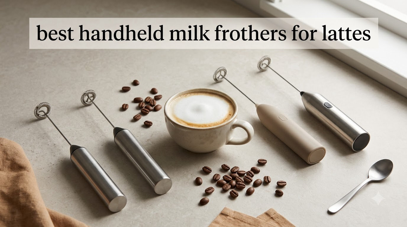 best handheld milk frothers for lattes