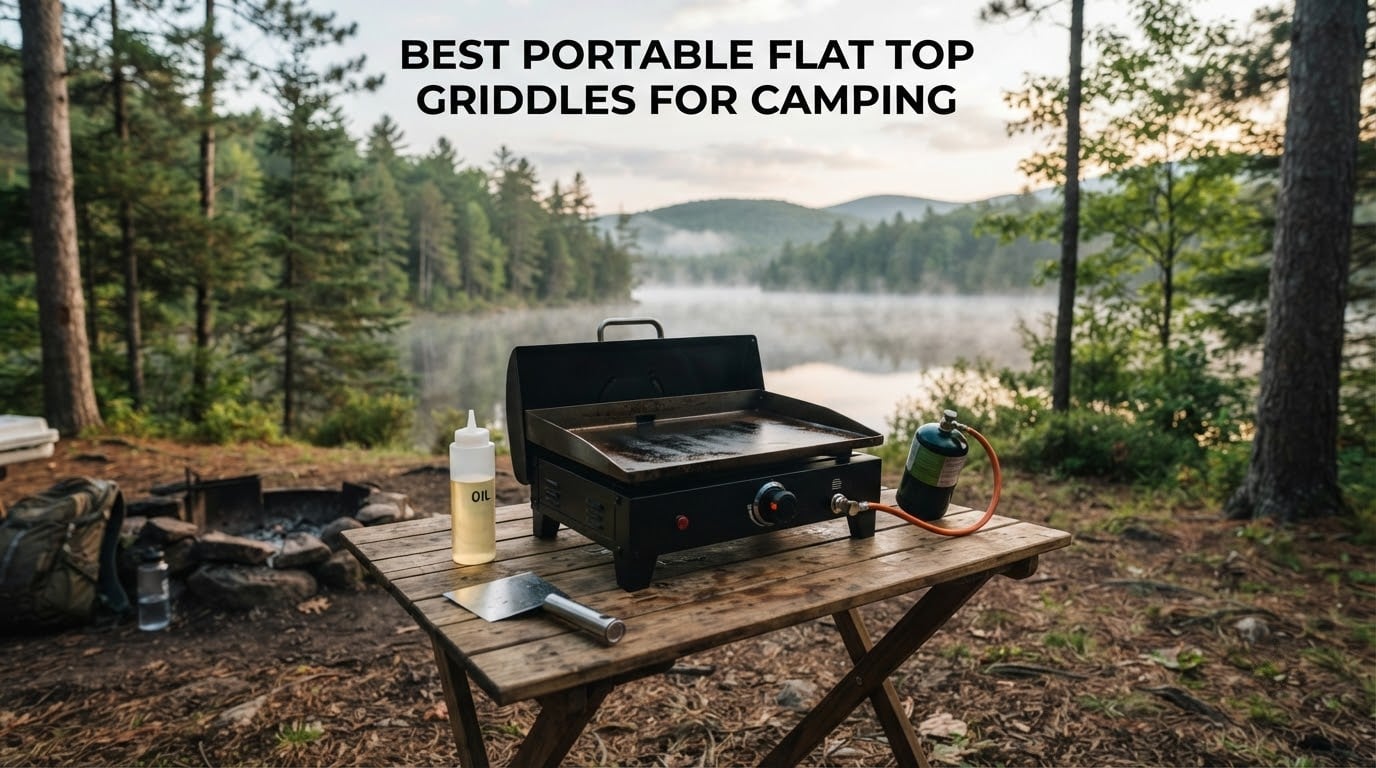 best portable flat top griddles for camping