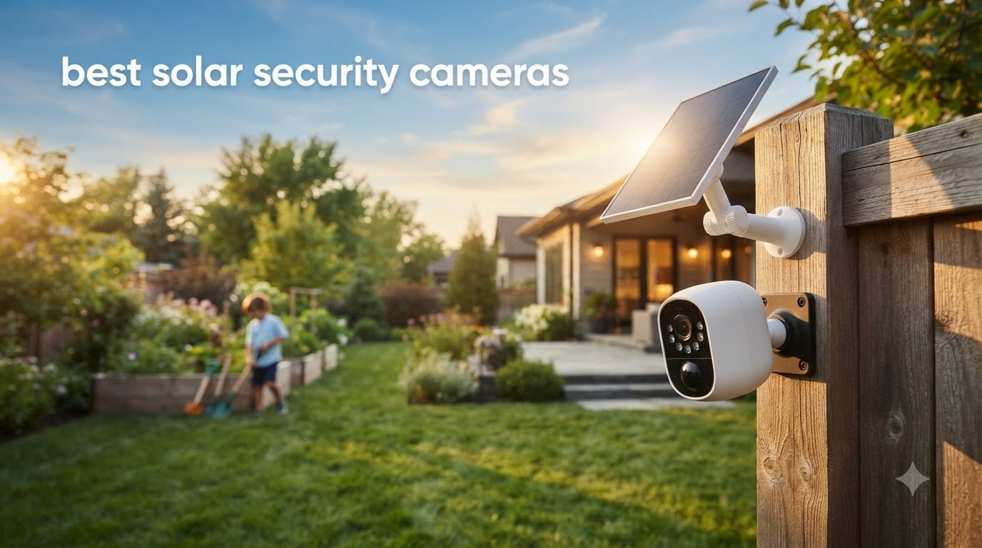 best solar security cameras