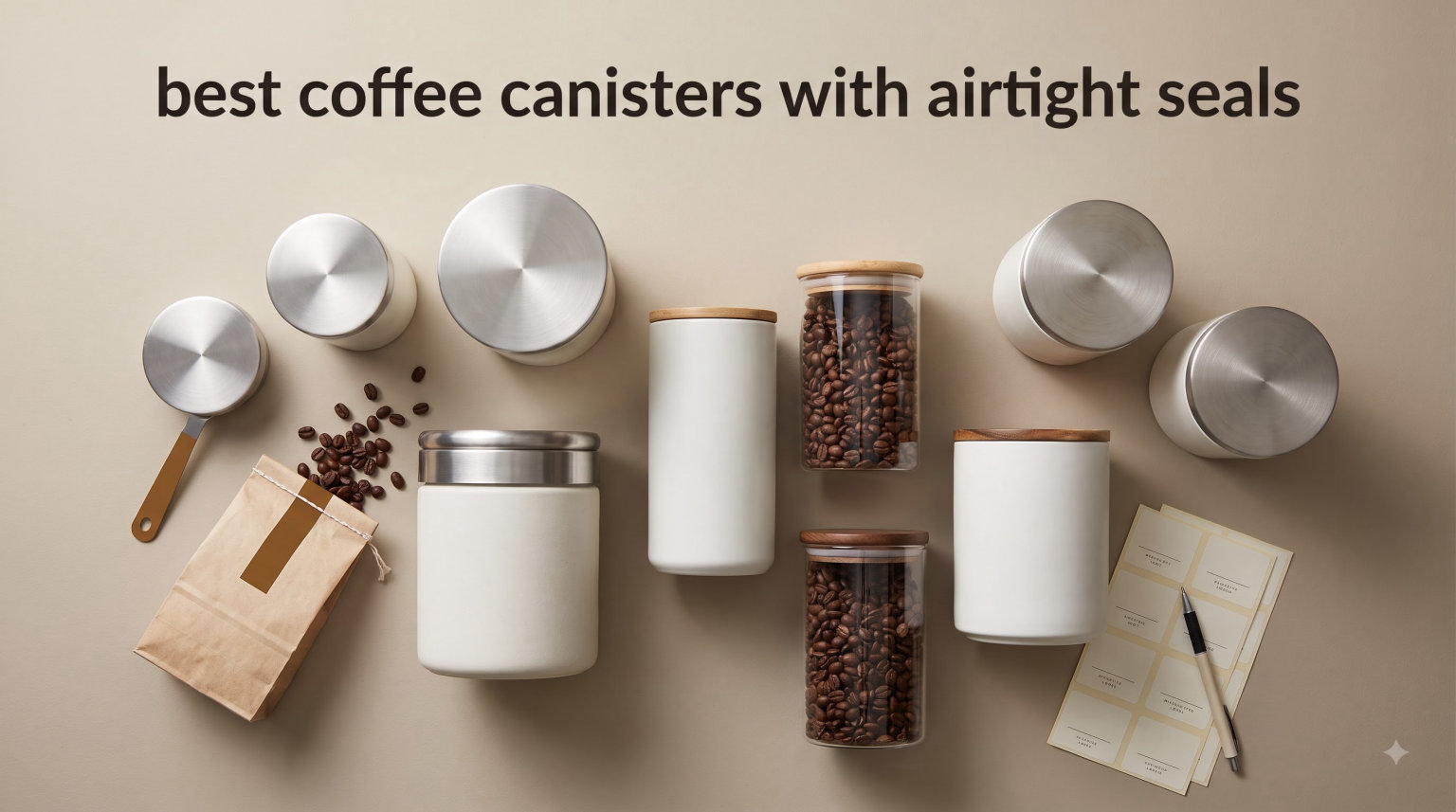 best coffee canisters with airtight seals