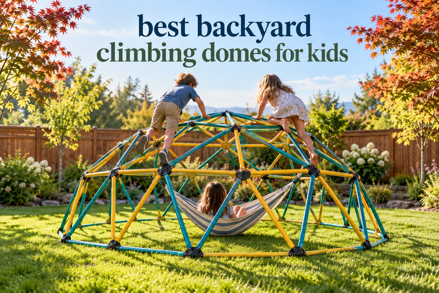 best backyard climbing domes for kids