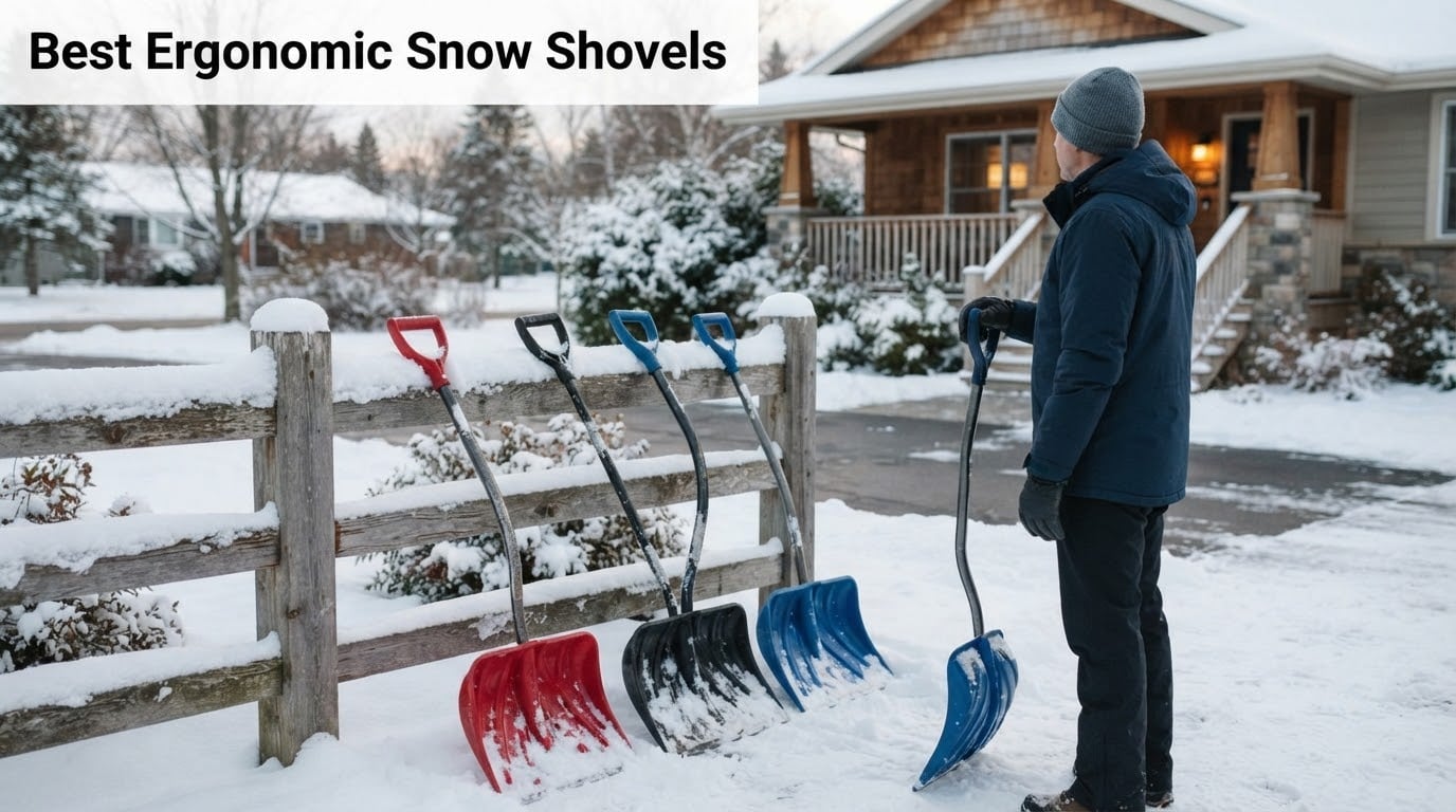 Best Ergonomic Snow Shovels