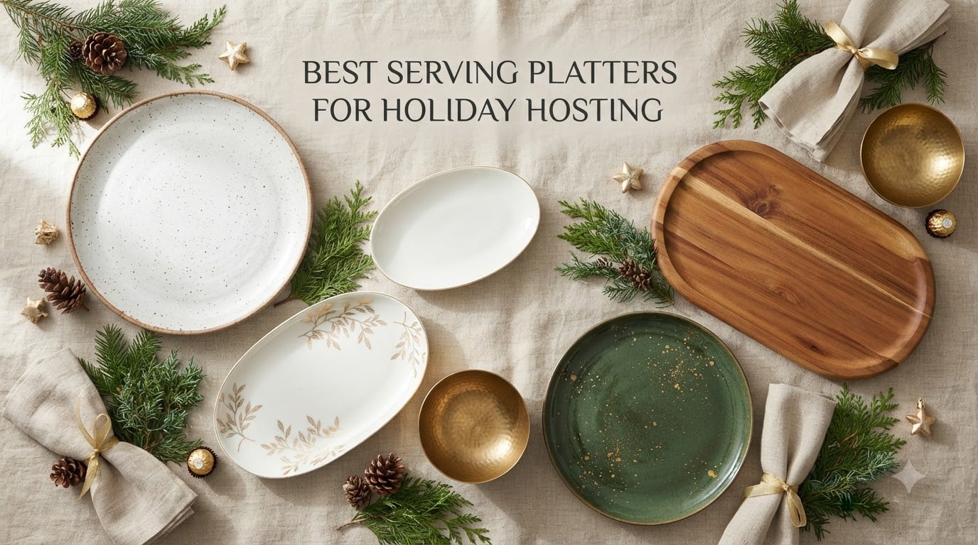 best serving platters for holiday hosting