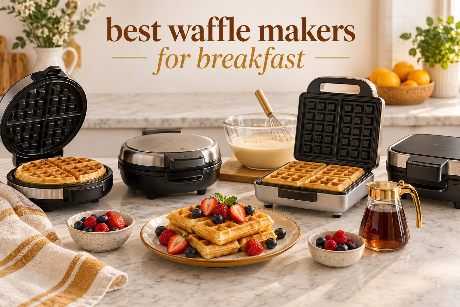 best waffle makers for breakfast