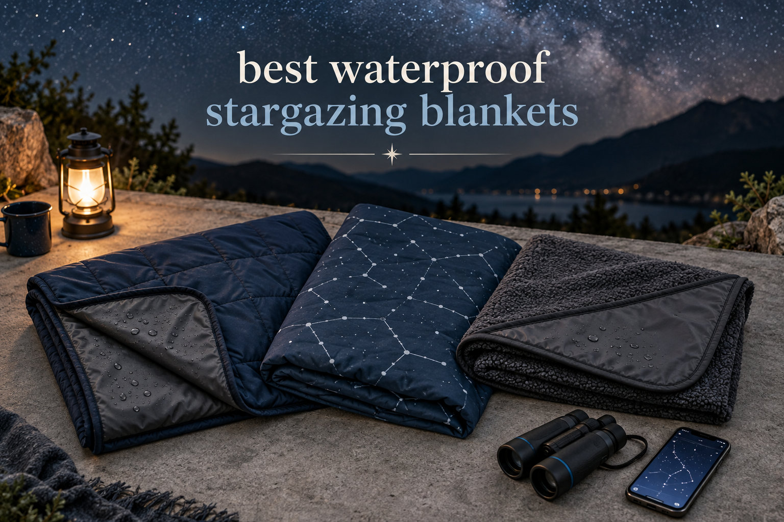 best waterproof stargazing blankets